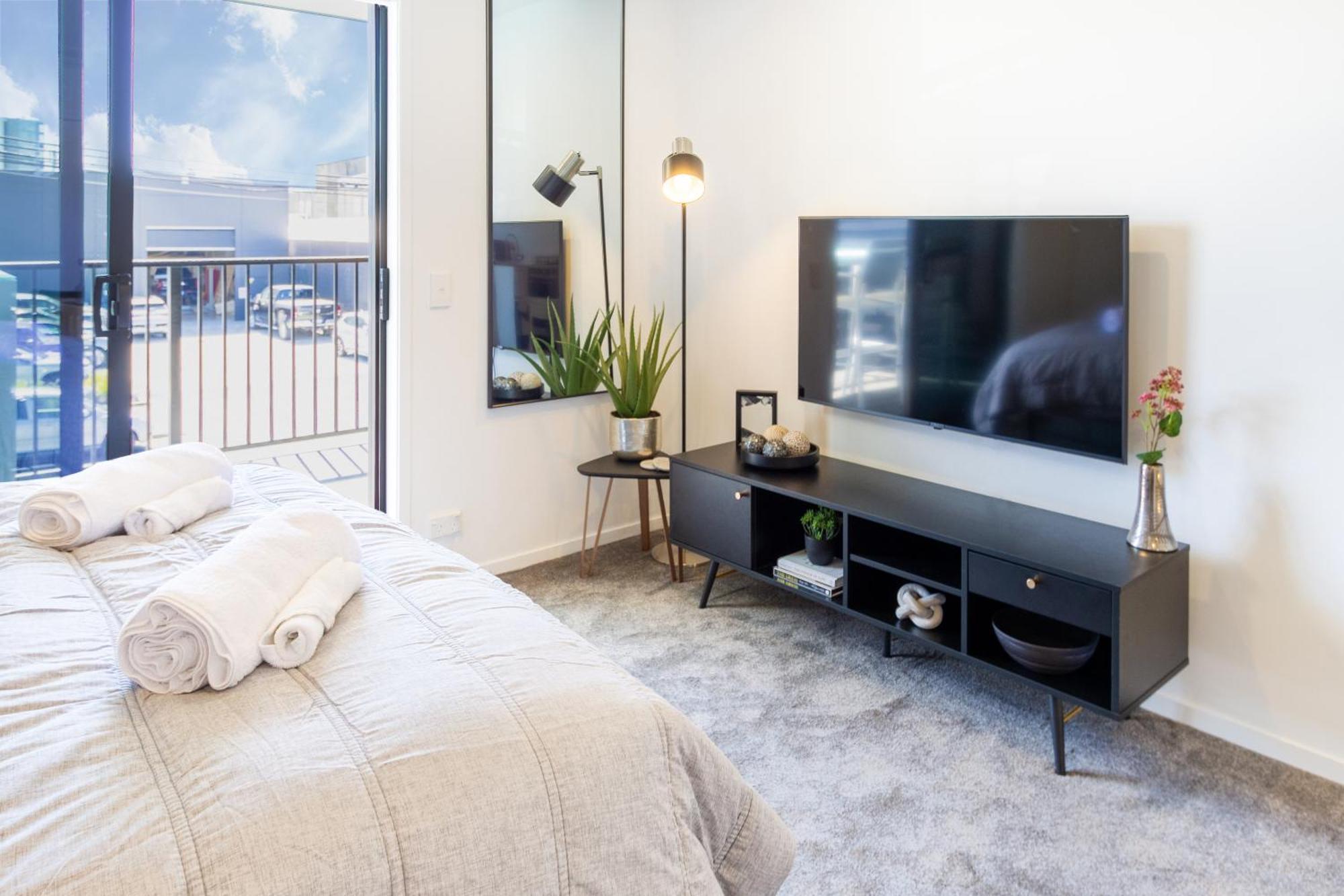 Central City Charm: Pet-Friendly Studio 基督城 外观 照片